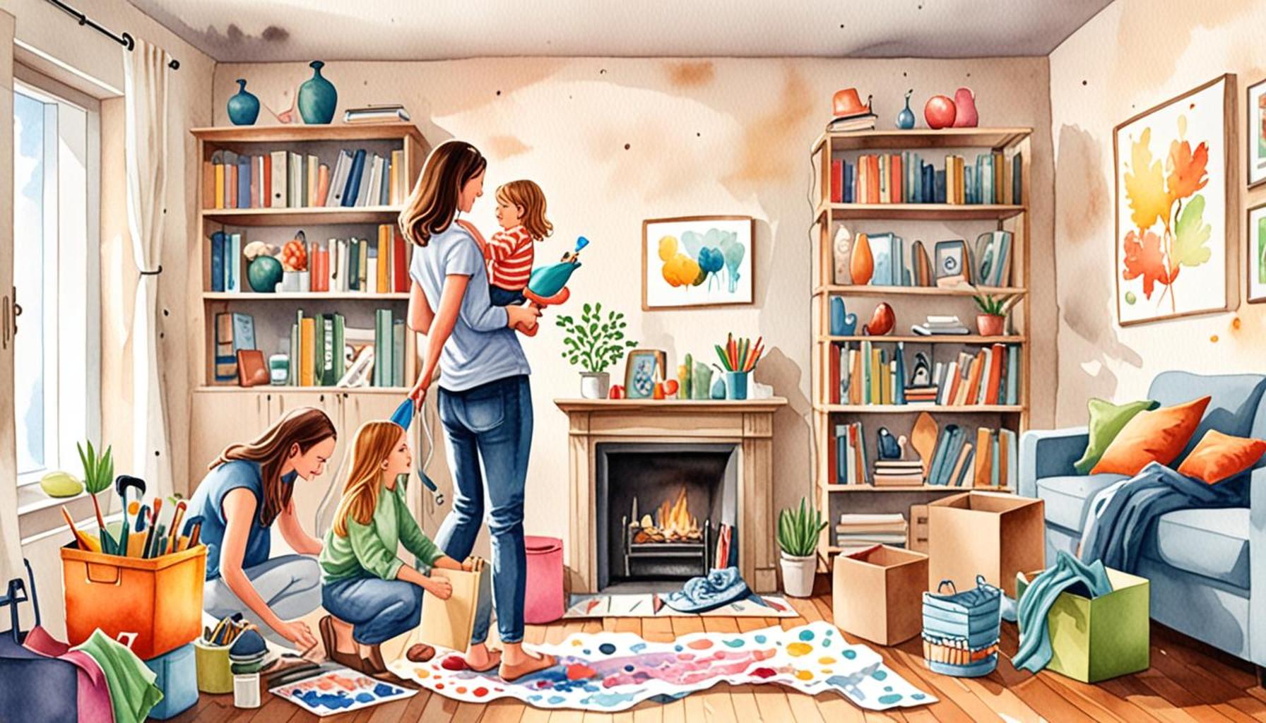 Decluttering Strategies in Families: How to Involve Everyone in Home Organization